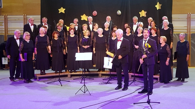 Revija upokojenskih pevskih zborov Gorenjske